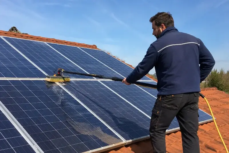 Nettoyage et entretien de panneaux solaires à Brioux-sur-Boutonne